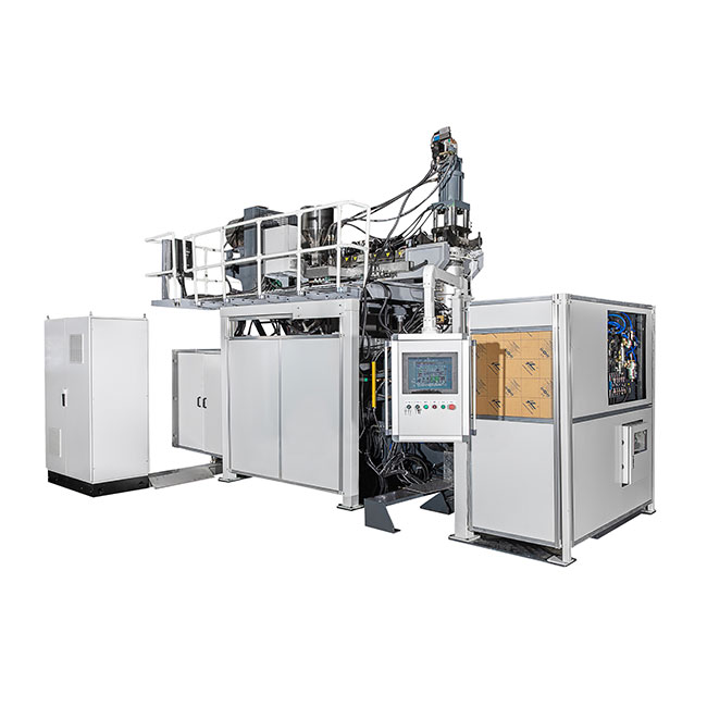 Special type extrusion blow molding machine